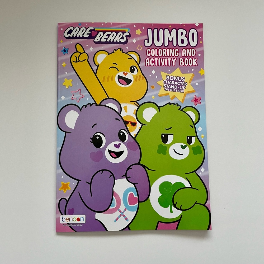 3/$25 Care Bears Jumbo Coloring and Activity Book